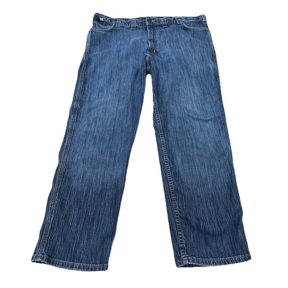 Carhartt FR CAT 2112 Relaxed Fit Men's Jeans 44X32 (42X30) Blue Workwear Utility